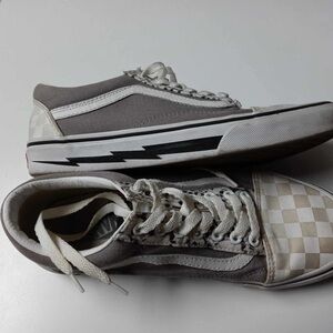 Vans ‘Off the Wall’ Checkered, Skulls and Lightning Bolts Shoes